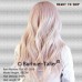 Ready To Ship Ombre Pastel Blush Pink Colors hairstyles Layered hair ends cut with bang Full Lace human hair wig (Small Cap Size）